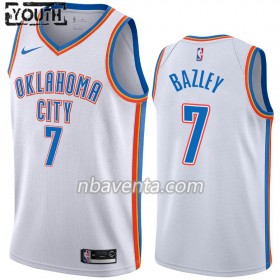 Camiseta Niños Oklahoma City Thunder Darius Bazley 7 2019-20 Nike Association Edition Swingman